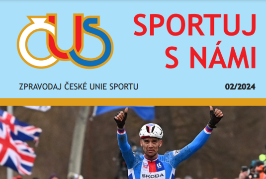 Nové vydání zpravodaje České Unie Sportu